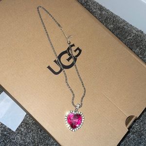 This is a really super cute necklace for your daughter